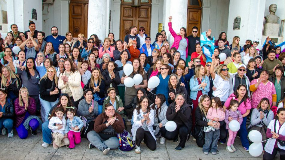 "En el Hospital Pintos no hay ningún trabajador que no sea esencial"