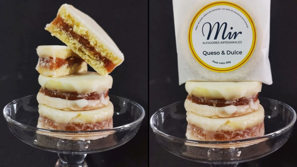Un manjar oriundo de Tigre: el mejor alfajor artesanal bonaerense es de queso y dulce