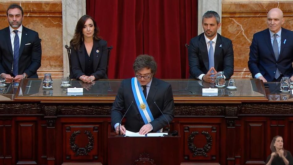 Milei anunció un presupuesto "diametralmente distinto", comprometido con el "déficit cero" y los pagos de deuda