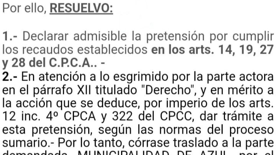 La Justicia y el conflicto municipal: rechazan un amparo colectivo y aceptan una demanda