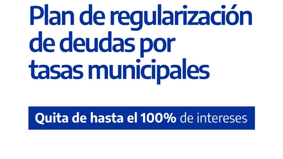 Hasta el lunes 30 se podrá acceder al plan de regularización de deudas
