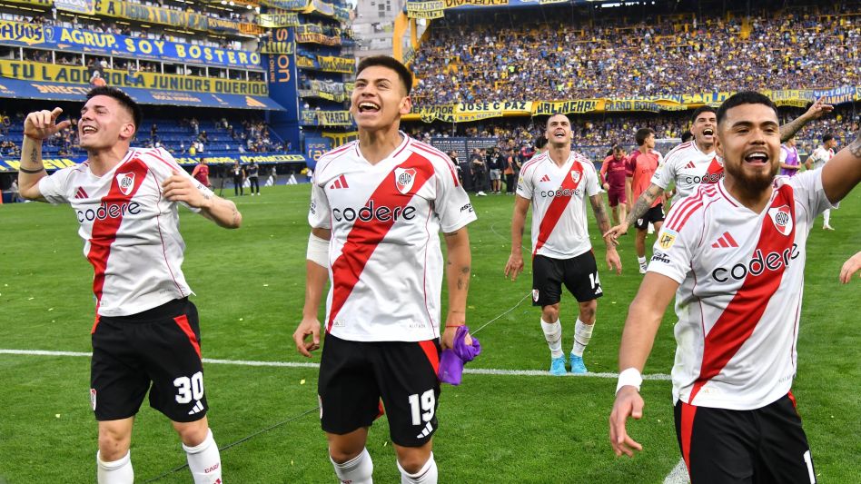 Mastantuono tuvo su   debut en la Bombonera