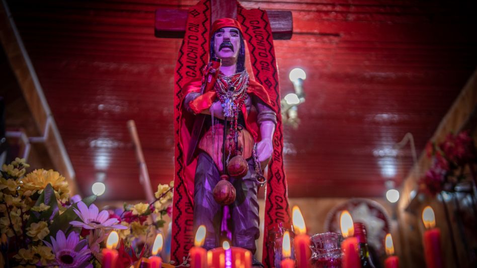 El Gauchito Gil, el crimen satánico de Cañuelas y el escrito con sangre en la pared
