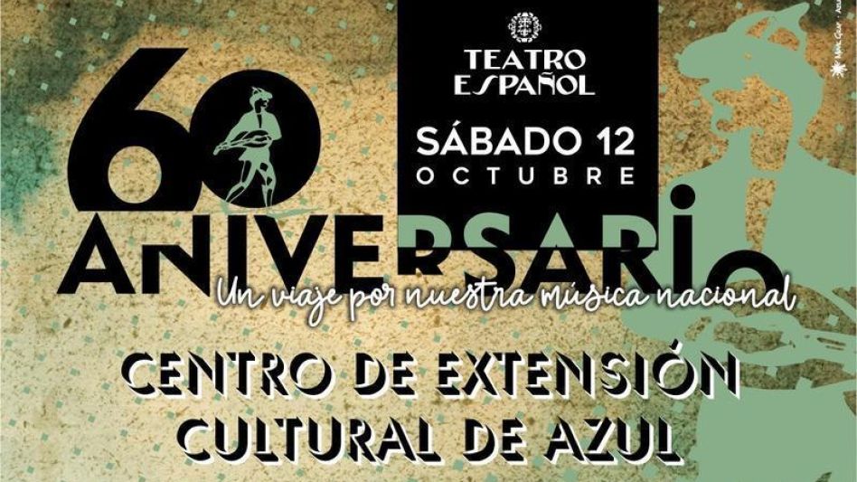 En el 60 aniversario del Centro de Extensión Cultural: "un viaje por nuestra música nacional"