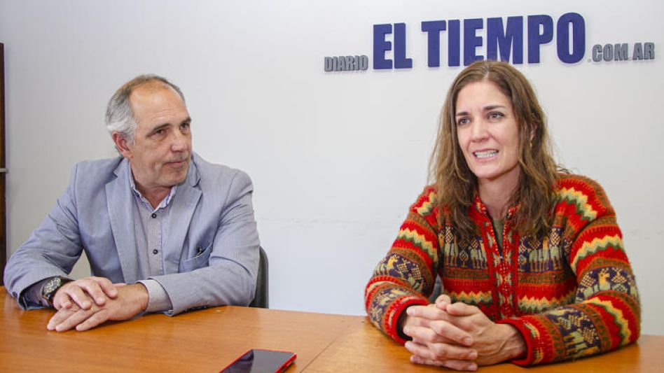 Leandro Prat y Pilar Álvarez, candidatos a presidir el radicalismo local por la Lista 7, dialogaron con EL TIEMPO acerca de las elecciones internas que tendrán lugar el domingo que viene. NACHO CORREA