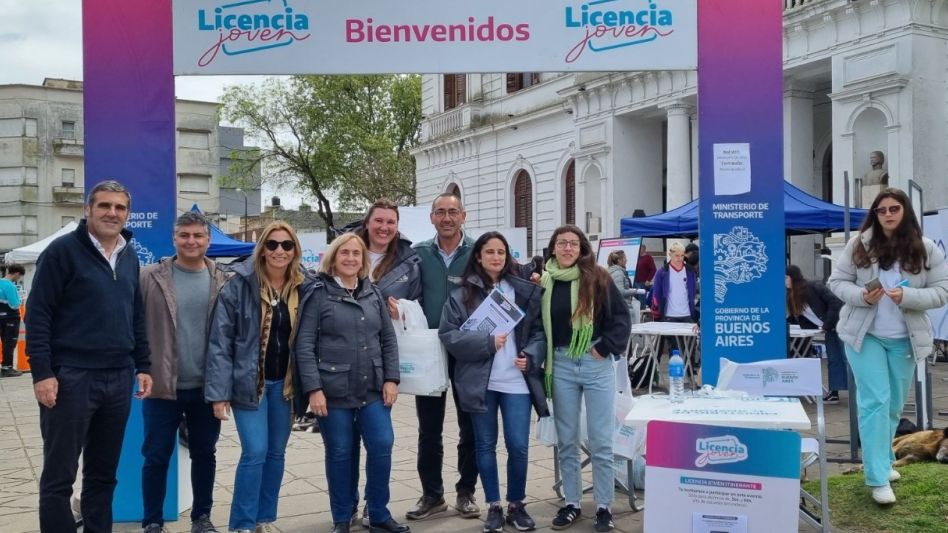 Llegó a Azul la plataforma virtual Licencia Joven del Ministerio de Transporte provincial