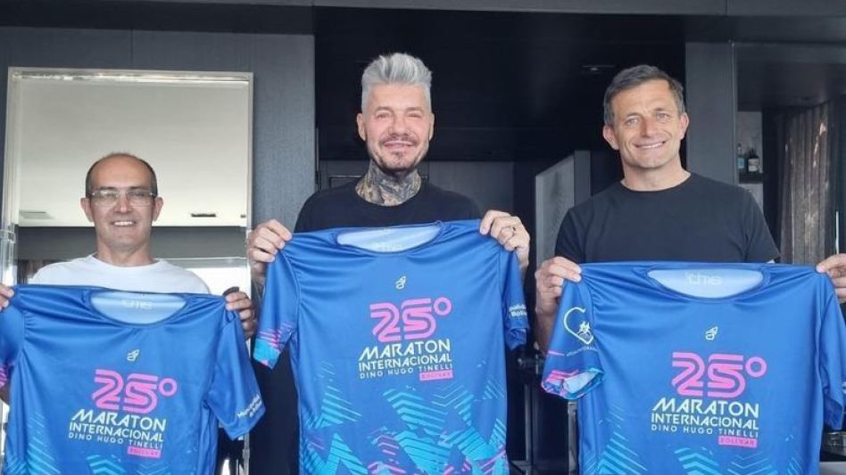 Marcelo Tinelli estará en Bolívar para la 25°   edición de la Maratón "Dino Hugo Tinelli"  