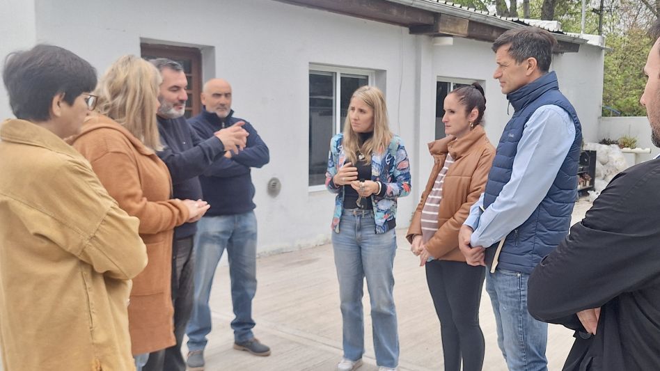 "Bali" Bucca recorrió instituciones que trabajan con personas con discapacidad en Olavarría y Azul