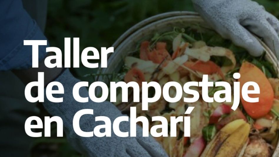 Taller de compostaje en Cacharí
