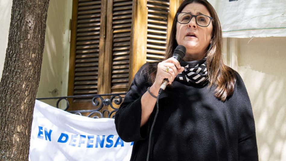 Laura Giosa, decana de la Facultad de Derecho.