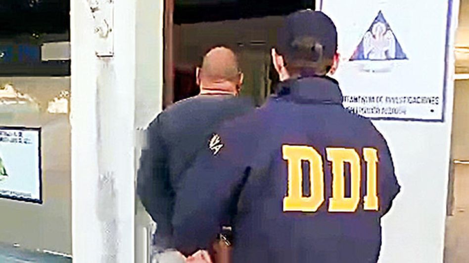 El pasado 24 de septiembre el presunto abusador había sido detenido en la zona céntrica por policías de la DDI Azul.   DDI AZUL/PBA