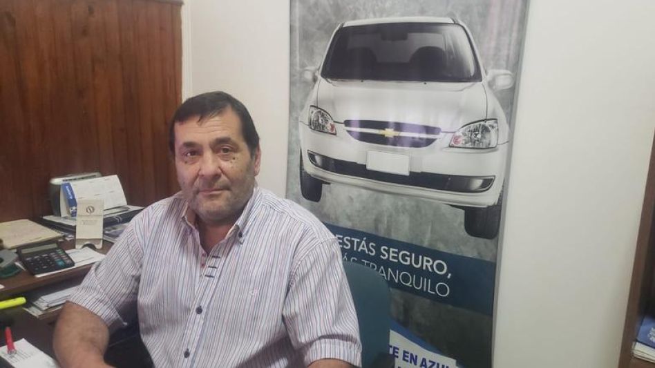Daniel Di Cataldo, en la actividad aseguradora desde hace casi unas tres décadas. Su oficina funciona en Colón entre Malére y Prat.