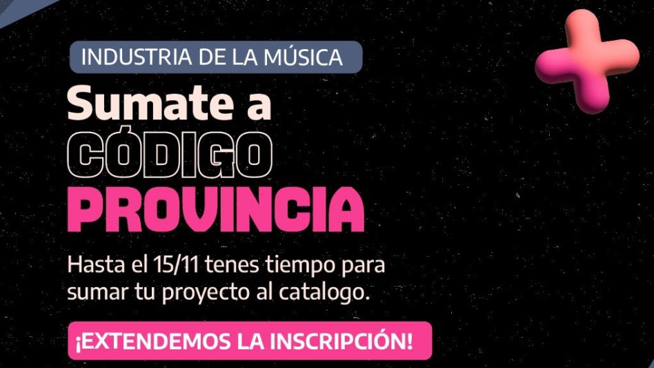 Se extendió la inscripción para formar parte   del catálogo de Código Provincia