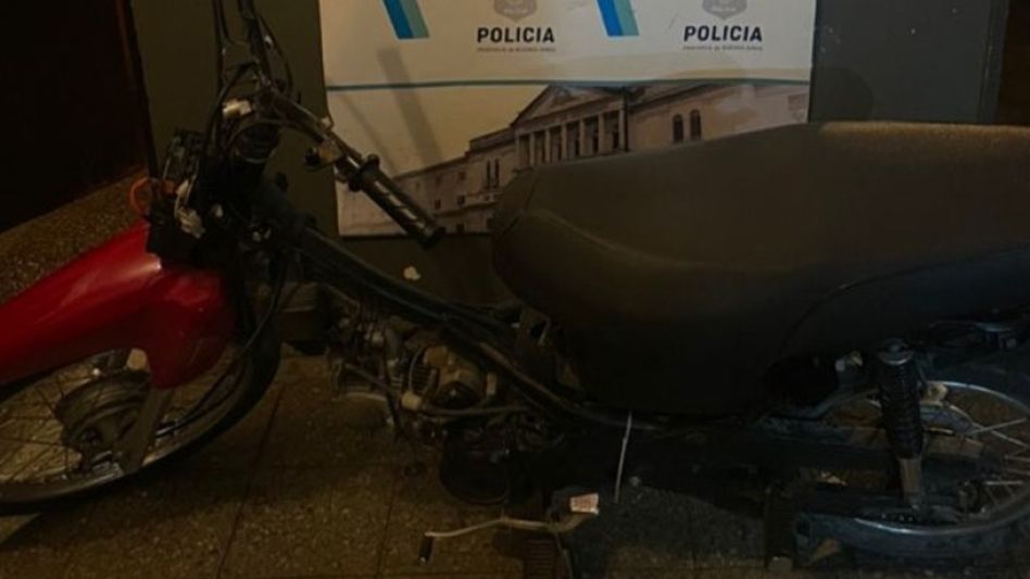 Las motos recuperadas en estos procedimientos realizados por personal policial. FOTOS: EPDS AZUL/PBA