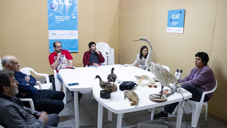 CLIC: comenzó el taller "Aves y peces de la cuenca del Arroyo Azul"
