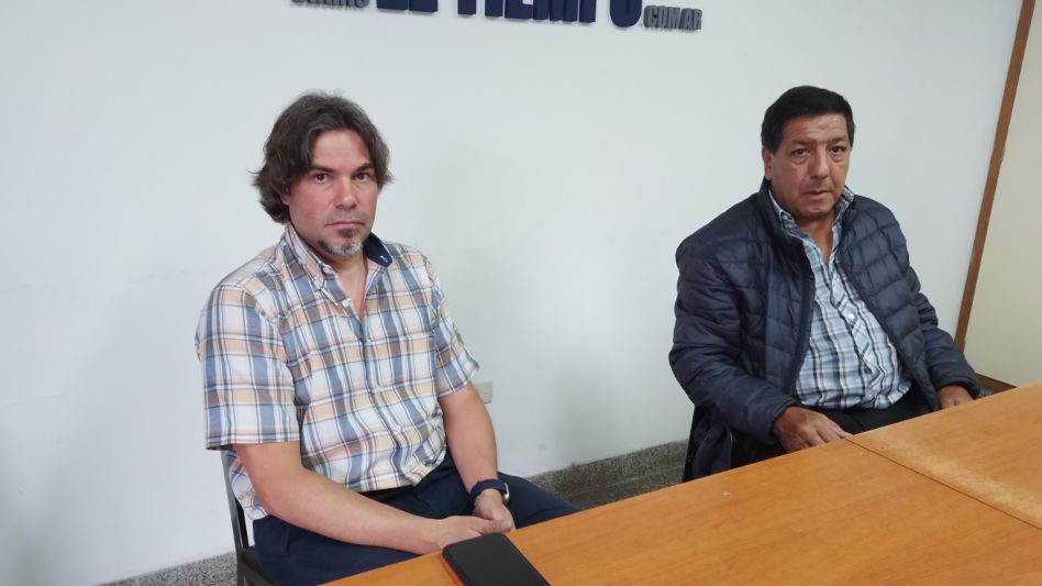 Héctor Blando y Mariano Mengelatte.