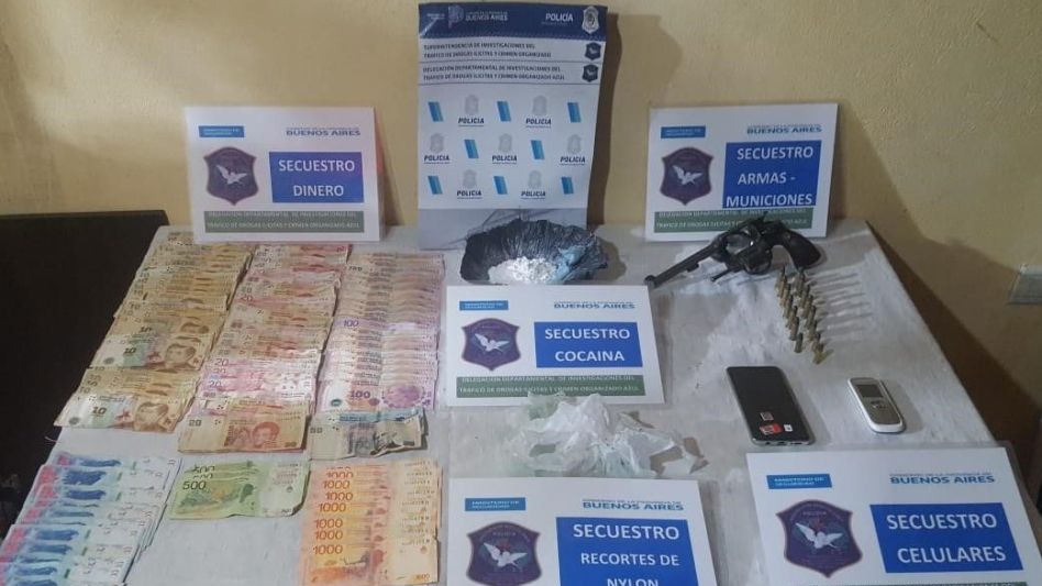 A principios de noviembre de 2021 la condenada en este juicio abreviado había sido arrestada en su casa. DROGAS ILÍCITAS AZUL/ARCHIVO