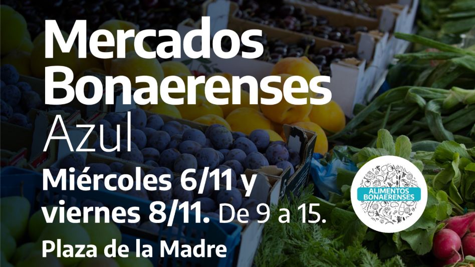  Nueva edición del programa Mercados Bonaerenses 