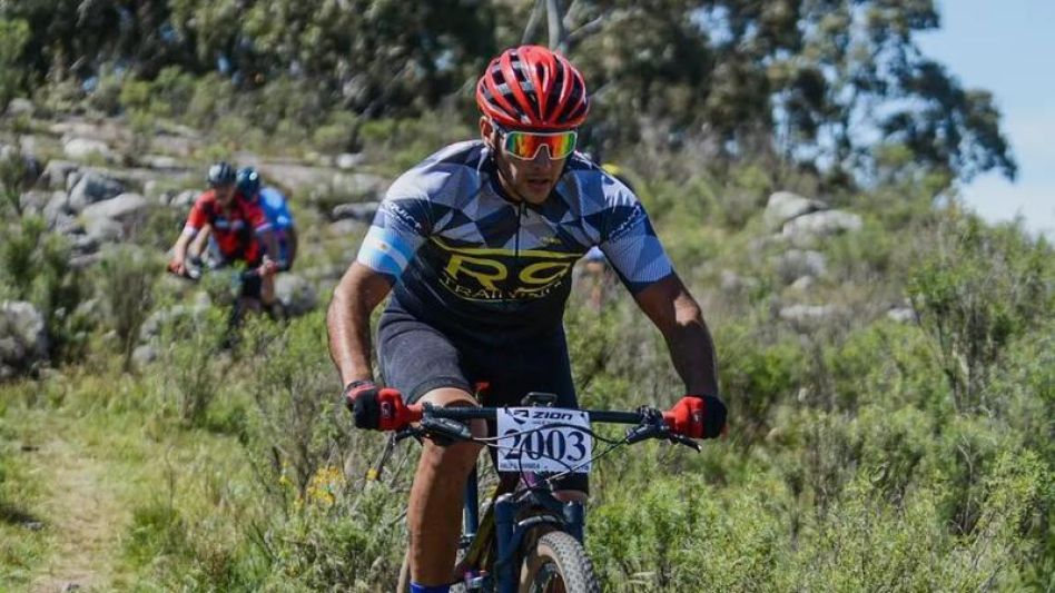 Eduardo Alzamendi completó el exigente recorrido, de 53 kilómetros, en 3h00m31s. FACEBOOK EDUARDO ALZAMENDI
