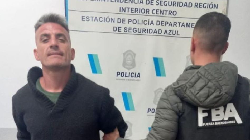 Jonathan Oscar Fernández permanece en la Unidad 2 de Sierra Chica. ARCHIVO/PBA
