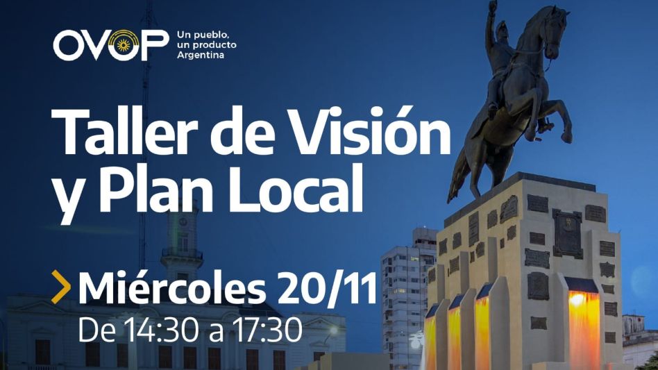 Se realizará un taller  de la iniciativa OVOP