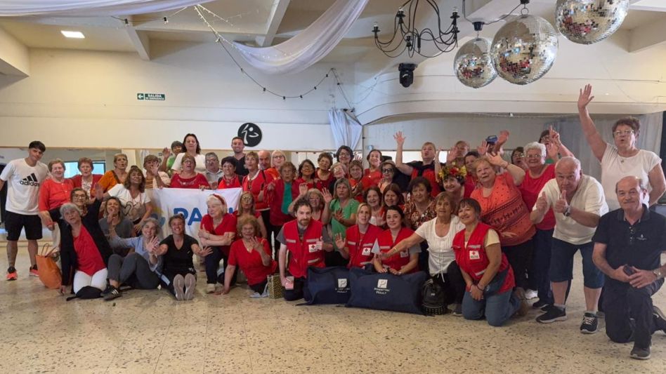 PAMI: La Cruz Roja participó de la colonia para adultos mayores
