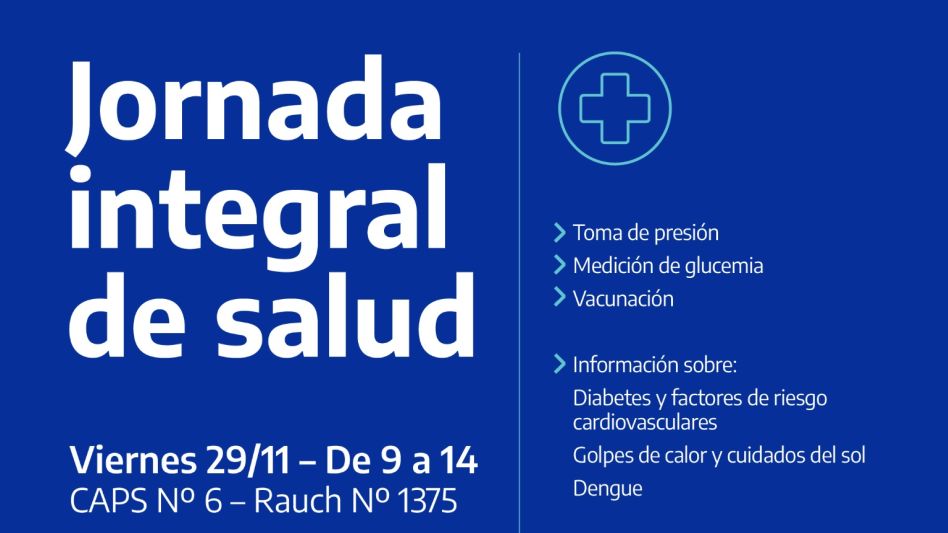 Jornada de salud integral en el CAPS N°6