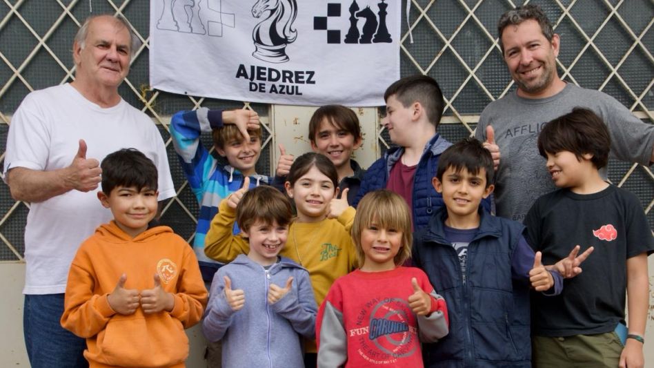 Azul presente en la final provincial de interligas de ajedrez
