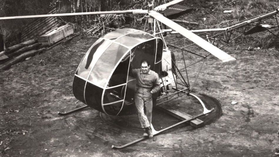 Augusto Cicaré, el autodidacta que fabricó helicópteros e hizo volar su sueño