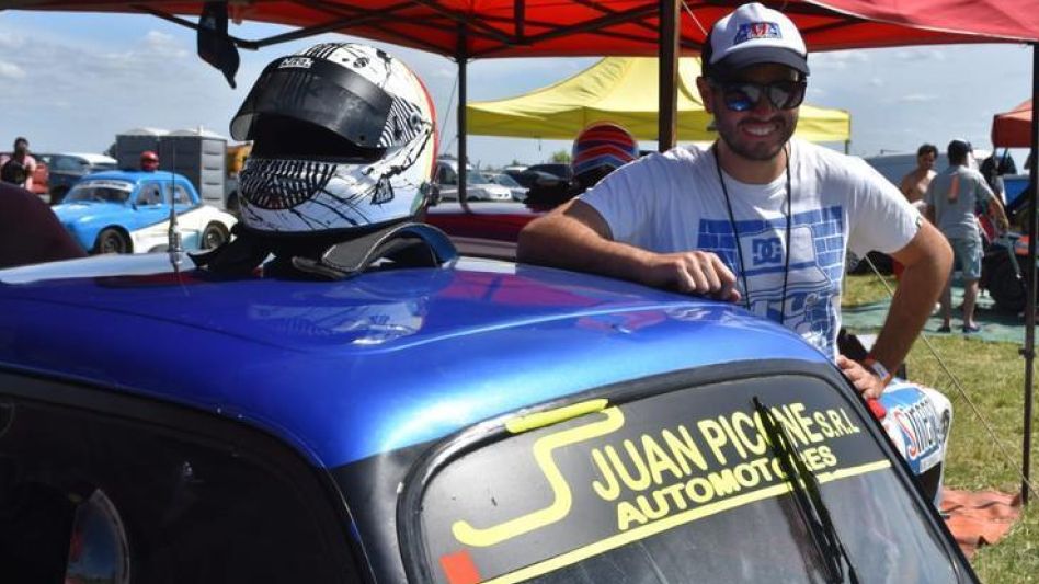 Gonzalo Picone buscará salir campeón en el autódromo del AMCA. GENTILEZA MIGUEL ANGEL