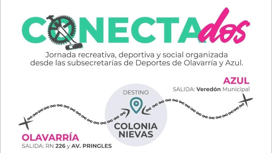 Realizan bicicleteada a Colonia Nievas