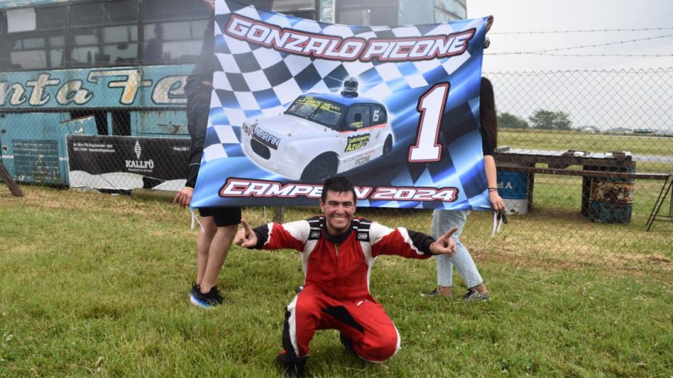 Gonzalo Picone campeón de la Promo del Centro. Foto: gentileza Miguel Angel.