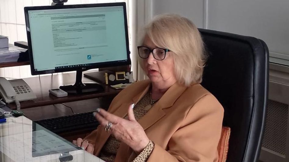 Silvia Monserrat, titular del Juzgado de Familia N° 1 de Tandil.