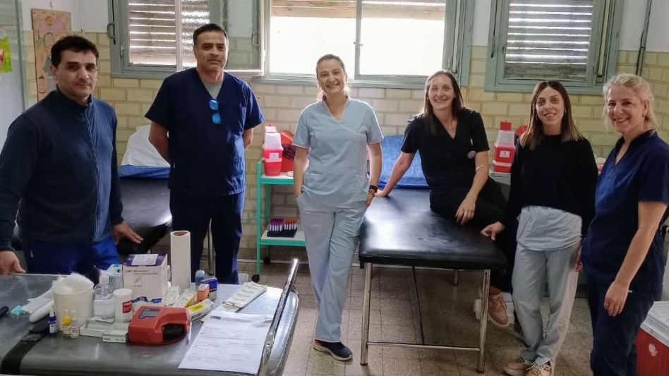 Campaña de donación de sangre en Chillar