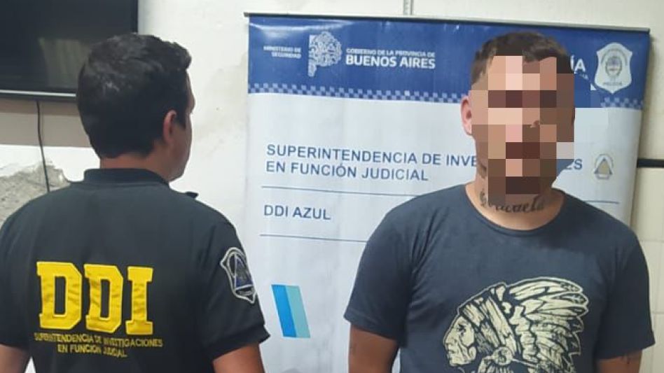 El joven detenido iba a ser indagado este jueves en sede judicial. FOTO Y VIDEOS: DDI AZUL/PBA