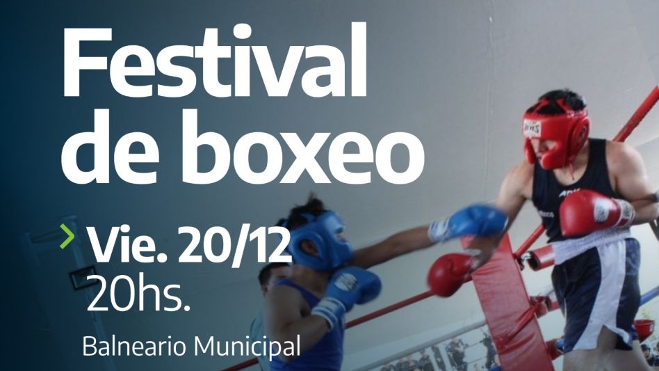 Festival de boxeo al aire libre