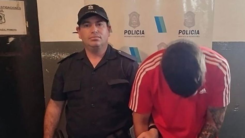 Uno de los imputados por el robo de la moto. Junto con su hermano, también acusado, sigue preso en una cárcel de Sierra Chica.  ARCHIVO/EPDS AZUL/PBA