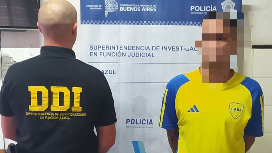 El preso evadido cumple una condena por un intento de homicidio y varios robos. FOTO: DDI AZUL/PBA 