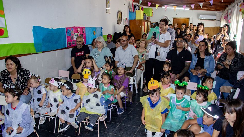 Acto de fin de ciclo del Centro de Desarrollo Infantil San José