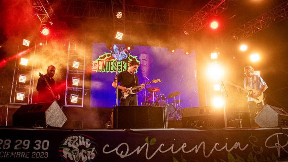 Una postal de lo que fue el Azul Rock el pasado año.   ARCHIVO NACHO CORREA 