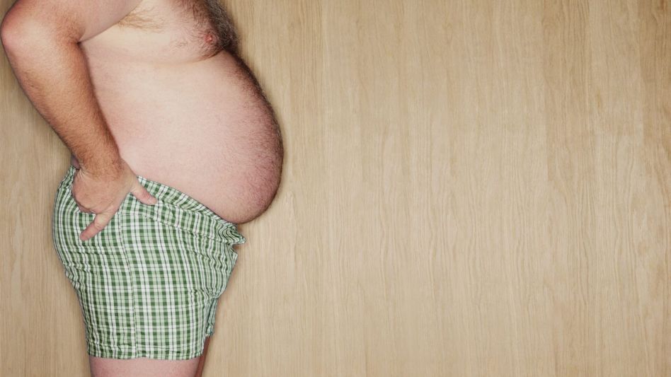 Cuidado con la panza prominente