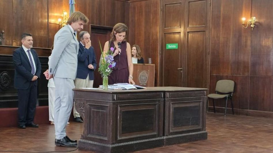 El camarista penal Carlos Pagliere (h) tuvo a su cargo conducir la ceremonia donde Karina Gennuso juró como jueza. La otrora Fiscal pasará a integrar el Tribunal Oral en lo Criminal número 2. 