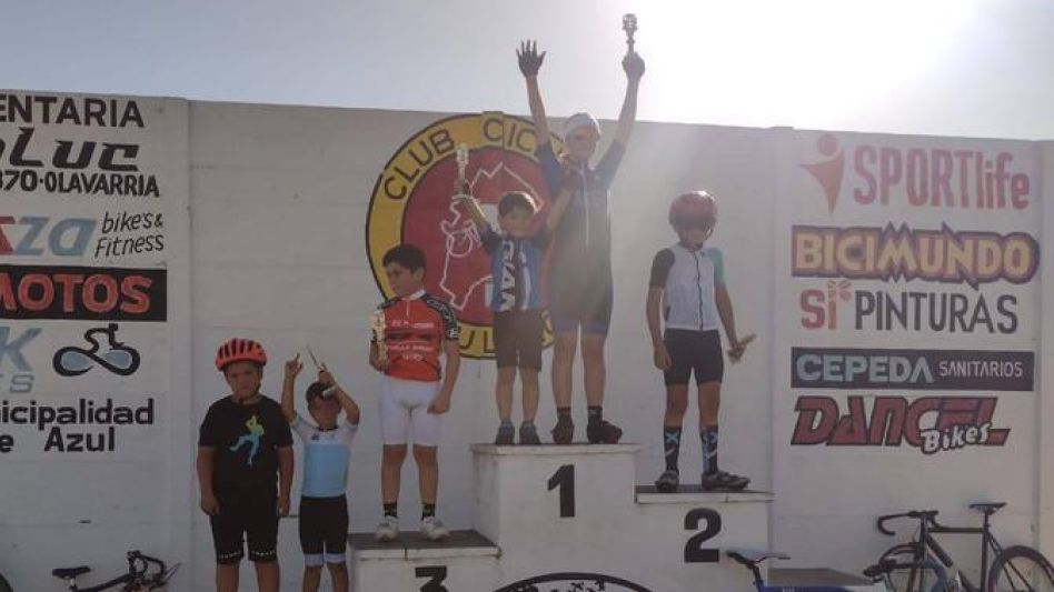 El semillero del ciclismo de la región. Los infantiles que participaron en el Gran Premio Bicicletería Dancel Bike.