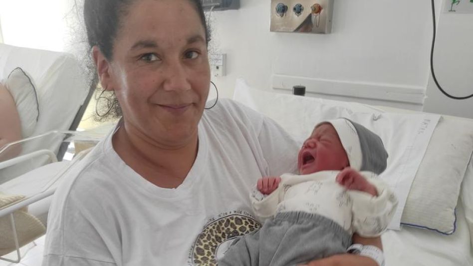 Lucas Tiziano, el primer bebé nacido en Azul en 2025  