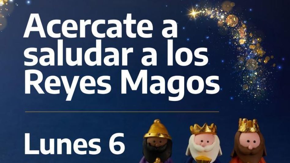 Los Reyes Magos visitarán Azul