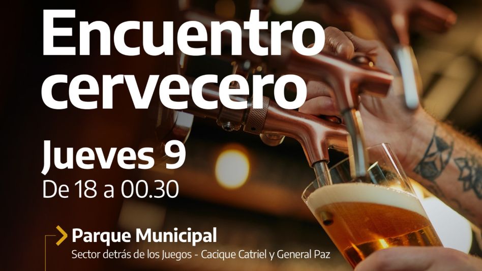 Vuelve el ciclo de encuentros cerveceros en el Parque Municipal
