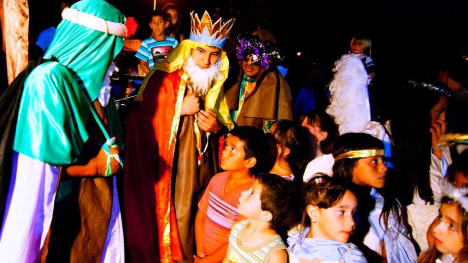El sábado 11 de enero llegarán los Reyes Magos al barrio Plaza Oubiñas. ARCHIVO. 