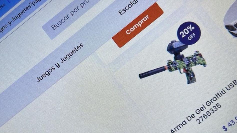 Advierten del peligro de armas de juguete que disparan bolas de hidrogel