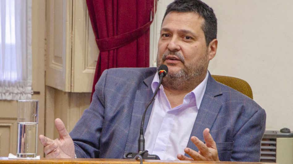 El concejal Alejandro Viera es uno de los referentes del partido Consenso Federal en la provincia de Buenos Aires. NACHO CORREA