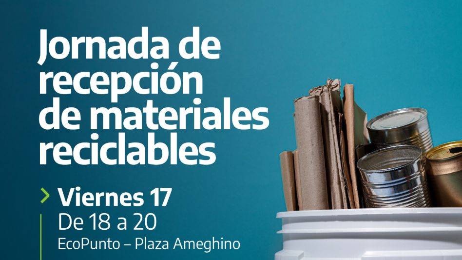 Jornada de recepción de materiales reciclables